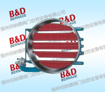 D9Z41BWElectric circular louvres regulator butterfly valve
